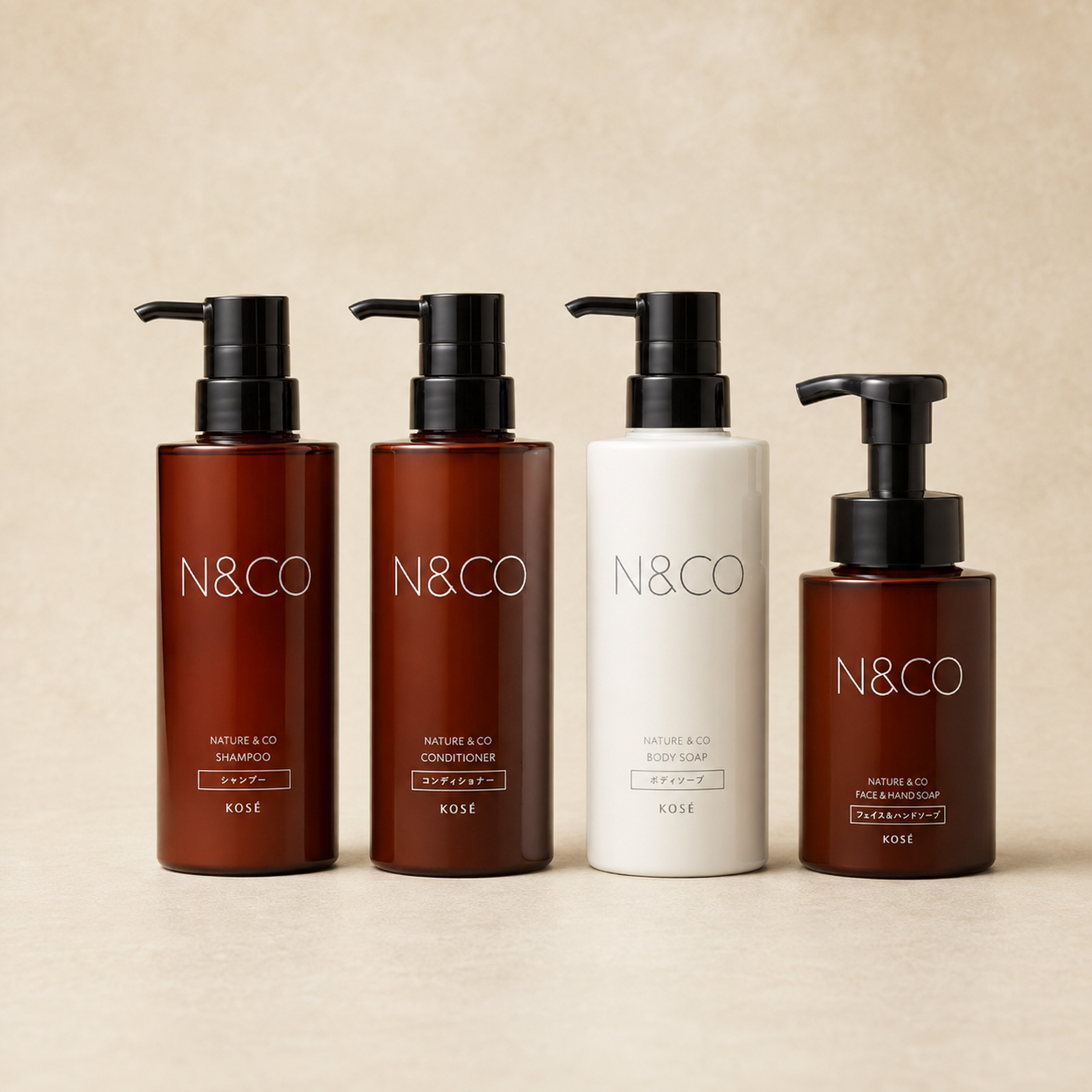 コーセー NATURE & COのシャンプー、コンディショナー、ボディソープ、フェイス＆ハンドソープ